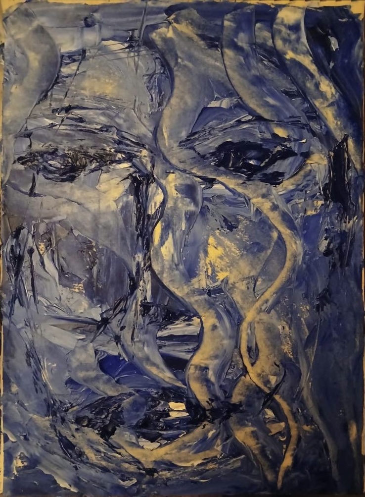 Adrien Dal Zotto - Visage dans l'infiniment bleu